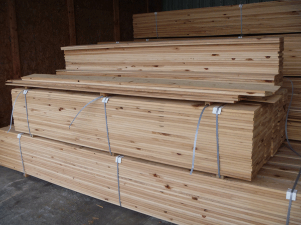 cypress wood stacks